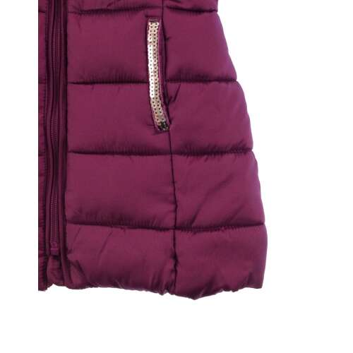 IDEXE metál lila színű téli kabát