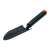 Fiskars Ergo Transplanter, black gardening tool with orange handle, for planting and transplanting small plants and flowers