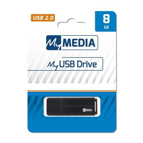 MYMEDIA Pendrive, 8GB, USB 2.0, MYMEDIA (by VERBATIM) 32015148