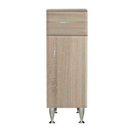 Bianca Plus 30 Badezimmer-Schrank mit einer Tür und einer Schublade in Sonoma-Eiche