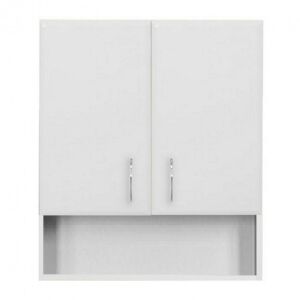 Bianca Plus 60cm Weißer Badezimmer-Hängeschrank - Badezimmerschrank