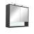 Dulap cu oglindă de perete Luna 80, antracit 124652939