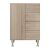 Bianca Plus 60cm bathroom cabinet, sonoma oak