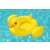 Bestway aufblasbarer Enten-Schwimmring, gelb, 102 cm x 99 cm, für Kinder, mit Sound