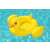 Bestway aufblasbarer Enten-Schwimmring, gelb, 102 cm x 99 cm, für Kinder, mit Sound