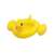 Bestway aufblasbarer Enten-Schwimmring für Kinder, 102 cm x 99 cm, gelb