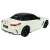Rastar BMW Z4 Roadster 1:24 Mierka diaľkovo ovládané auto, biele, pohľad zozadu