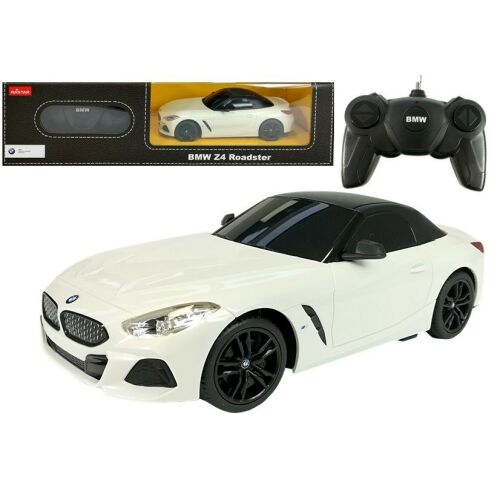 Rastar BMW Z4 Roadster 1:24 diaľkovo ovládané auto, biele, s ovládačom a balením