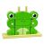Puzzle 3D cu broască, din cărămizi de lemn spațiale creative 146120120