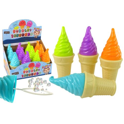 Fagylalt szappanbuborékok 4 színben 80ml 13141