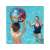 Child playing with Spider-Man inflatable beach ball, 51cm, Bestway
