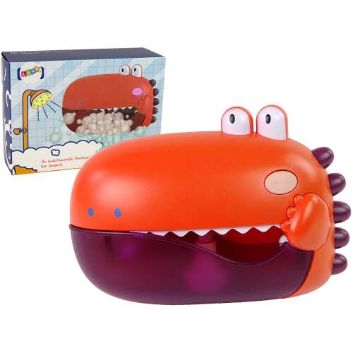 Soap bubble bath toy red dinosaur 13268