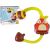LEAN Toys Bagoly és Méhecske Zuhany Babakád Játék Dobozzal