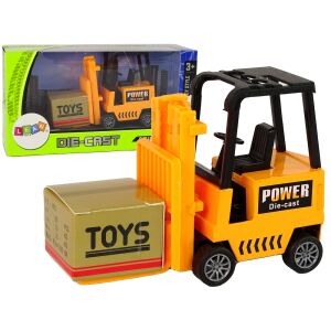 Narancssárga súrlódású villástargonca 13312 146087366 - Lean Toys