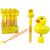 Szappanbuborékok sárga kacsa Sound 29 cm - Duck bubble blower set