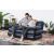 Bestway inflatable sofa bed for two people in living room