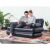 Couple relaxing on Bestway inflatable sofa bed