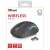 Trust Yvi FX Wireless Mouse, black wireless mouse with blue light, 800-1600 DPI, 8 meter range