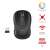 Trust Yvi FX Wireless Mouse, black wireless mouse with blue light, 800-1600 DPI, 8 meter range