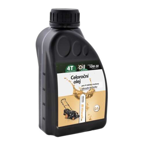 Riwall PRO Celoročný olej Riwall pre 4-taktné motory (0,6 l, SAE10W-30) 32022445