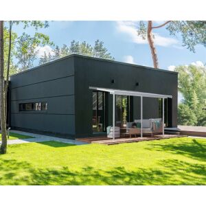 Palram Sierra 4200 fehér pergola egy modern teraszon - Palram