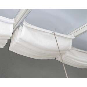 Palram Sötétítő függöny 5,46m 3db, white retractable curtain for patio cover, 3 pieces - Garden