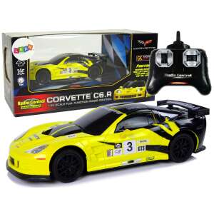 Sportkocsi R/C 1:24 Corvette C6.R sárga 2.4 G 9734 70956912 
