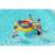 Bestway Arcade Shield inflatable pool game with 6 frisbees, family fun in the water