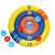 Bestway Arcade Shield inflatable pool game target with scoring rings and frisbees