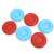 Bestway Arcade Shield inflatable pool game frisbees, 3 red and 3 blue
