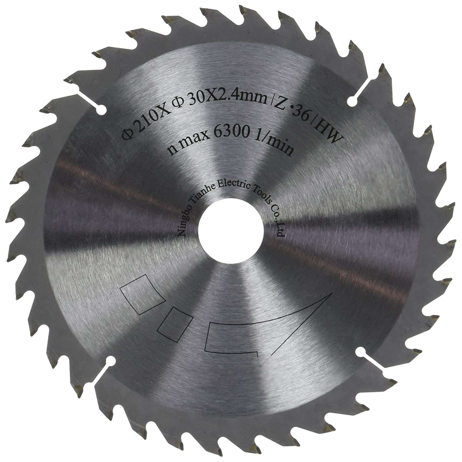 Scheppach fűrészlap 210/30mm, 36f PL 75-höz