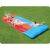 Family enjoying Bestway Triple Water Slide 4.88m in summer