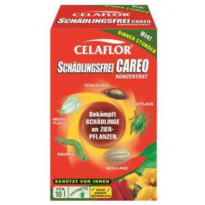 Koncentrát Celaflor Schädlingsfrei Careo pre okrasné rastliny, chráni pred škodcami, ako sú vošky, vlnaté vošky, štítniky, molice, húsenice a mnoho ďalších - Insekticídy