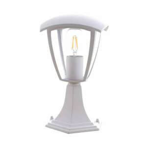 Eko-Light Fox biała lampa stojąca na zewnątrz, 29cm, IP44, gniazdo E27 - Zewnętrzna lampa podłogowa