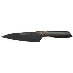 Fiskars Edge 15cm chef's knife, black with orange handle - Fiskars Kitchen Knife