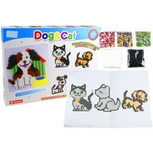 Set de mărgele mozaic câine și pisică 6000 buc 71390946 - Perle, mărgele