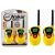 Learn Toys Sárga Walkie Talkie gyerekeknek, 100m hatótávolság