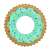 Bestway 91cm Mint Donut Inflatable Swim Ring