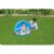 Child playing in Bestway Zebra Inflatable Pool with Parent