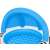 Close-up of the Bestway Zebra Kiddie Pool canopy, blue inflatable canopy