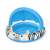 Bestway Zebra Kiddie Pool with Canopy, inflatable pool for toddlers, 26 liters, 97cm x 66cm