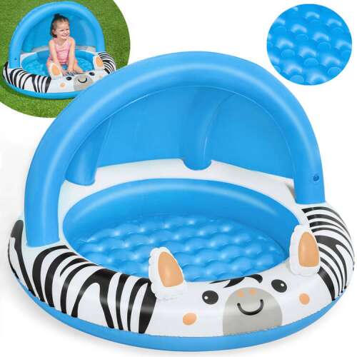 Bestway Zebra Inflatable Baby Pool with Sunshade