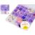 Gyöngykészlet ékszerkészítéshez.Lila flitterek 13458 146088610