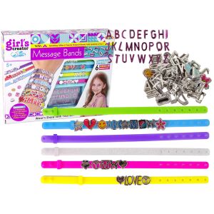 Ékszer karkötő DIY betűk halmaza 13084