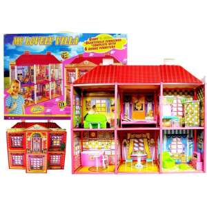 Babaház Bútorokkal - 6 Szoba - 128 Elem