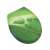 Pepita MDF toilet seat with slow-closing lid - Leaf #green