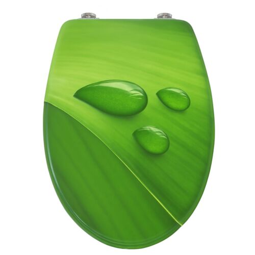 Pepita MDF WC daska s mehanizmom za sporo zatvaranje - List #zelena
 128152321