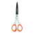 Nožnice Fiskars s titánovým, nepriľnavým povrchom, 17 cm, biele a oranžové