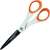 Fiskars Titanium Non-Stick Scissors, 17cm, white and orange