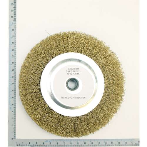 Scheppach wire brush disc for SM 150 LB grinder